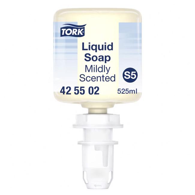 Finely perfumed mini Tork liquid soap, S5