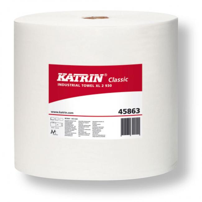 Paper towels in a roll 2-layer KATRIN Classic XL 260 m (2 pcs)