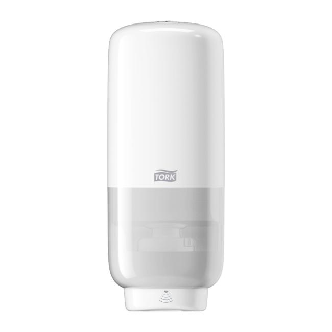 Tork dispenser for soap and disinfectants with Intuition™ sensor, white S4