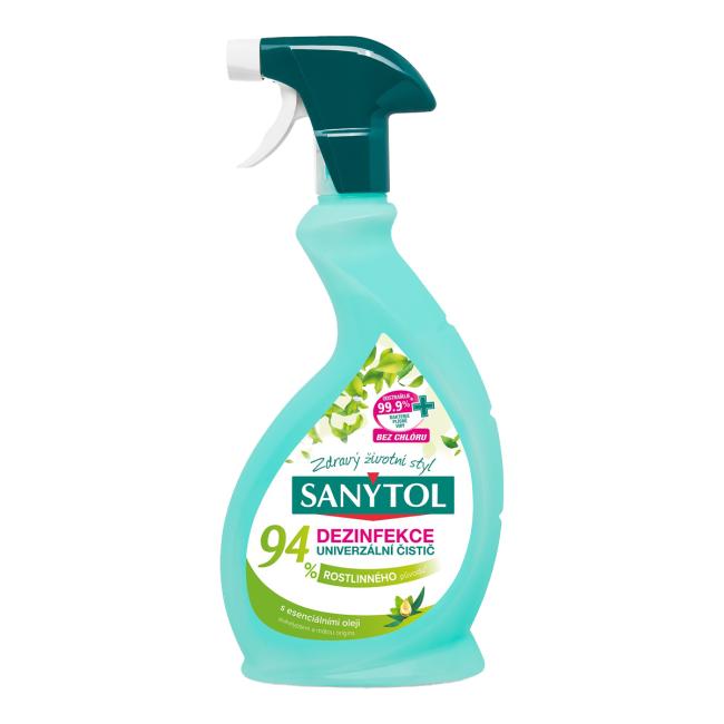 [HY631600] Sanytol universal cleaner 94% plant origin spray 500 ml
