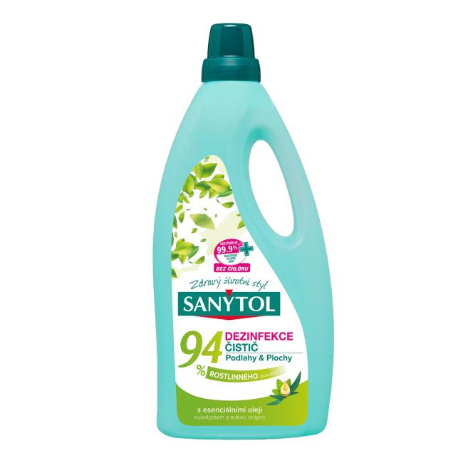 [HY631610] Sanytol cleaner for floors and surfaces 94% of vegetable origin 1000 ml