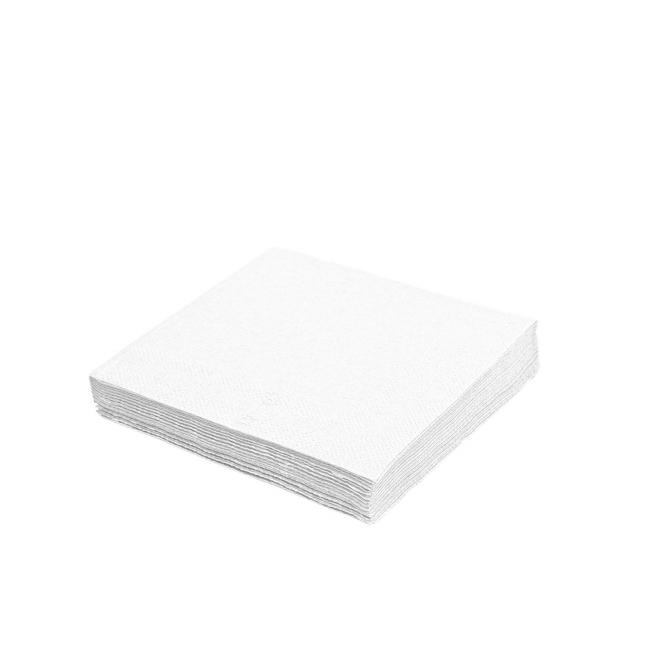 [HY655300] Paper napkins 1-layer. white 30x30cm (100 pcs)