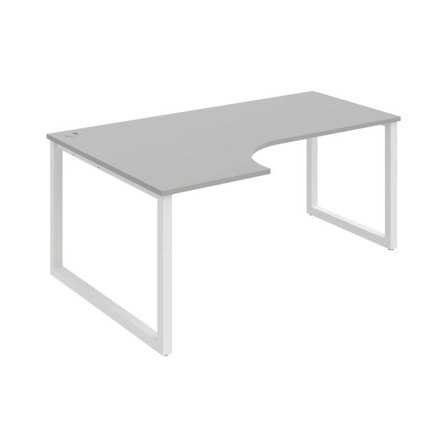 [ON919652] UNI O desk, ergo, right, 180x75.5x120 cm, grey/black