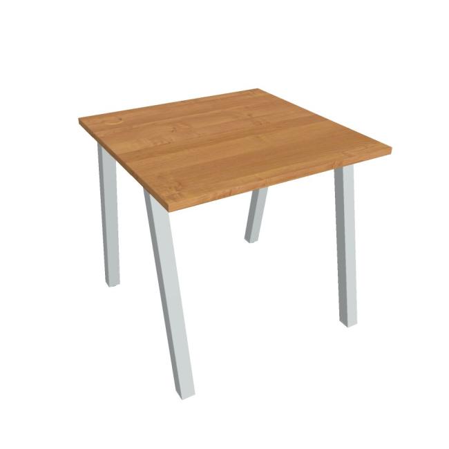 Work table UNI A, 80x75.5x80 cm, alder/grey