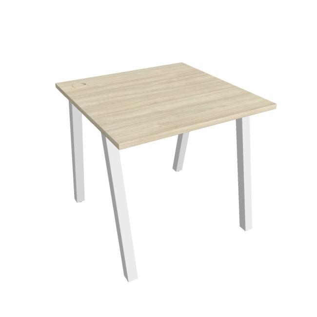 [ON919687] Work table UNI A, 80x75.5x80 cm, agate/white