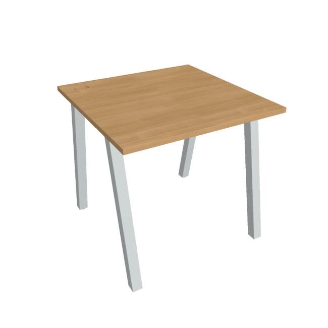[ON919692] Work table UNI A, 80x75.5x80 cm, oak/grey