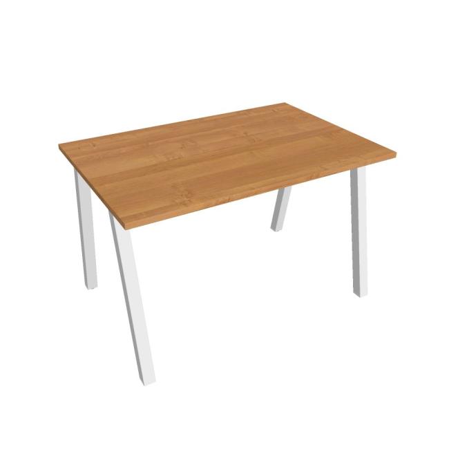 Work table UNI A, 120x75.5x80 cm, alder/white