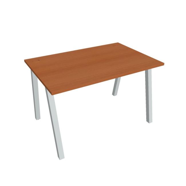 [ON919704] Work table UNI A, 120x75.5x80 cm, cherry/grey