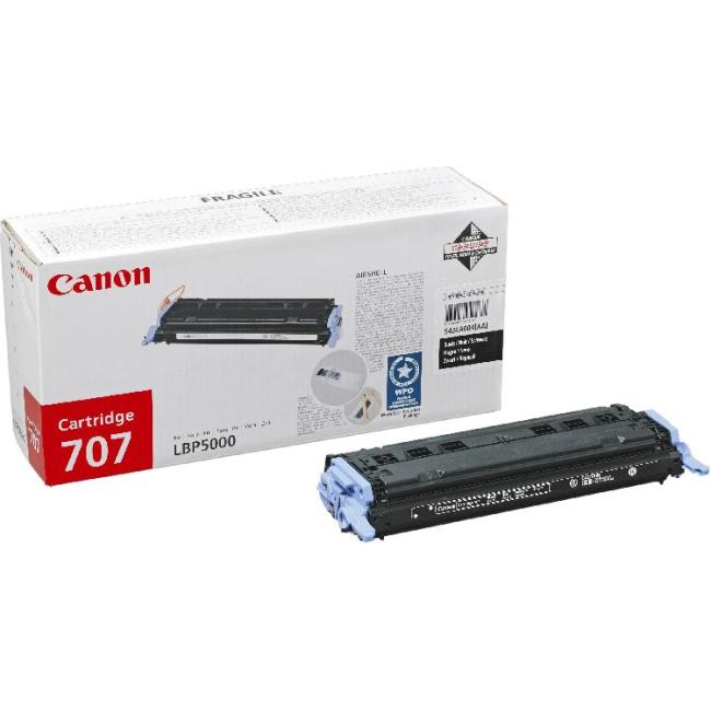 Toner Canon CRG-707 čierny (2 500 str.) pre LBP 5000/5100