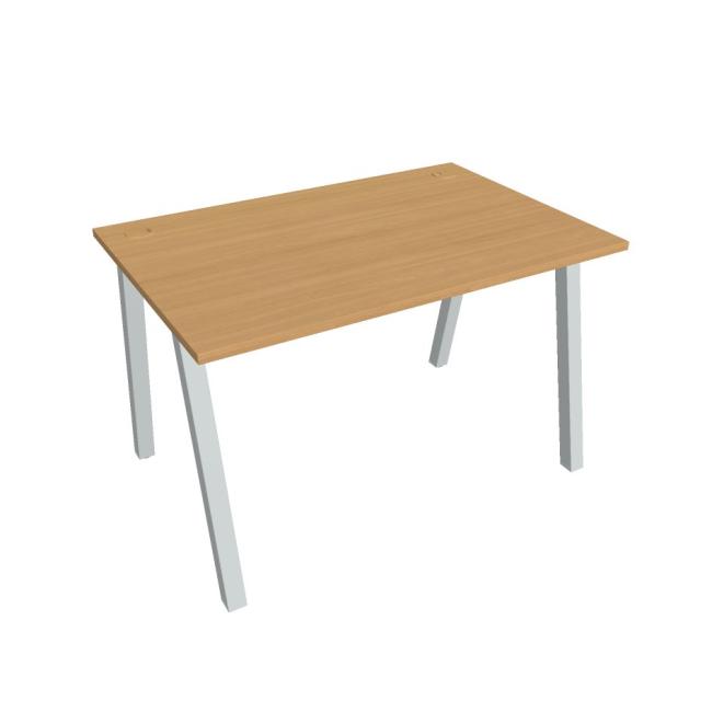 [ON919707] Work table UNI A, 120x75.5x80 cm, beech/grey