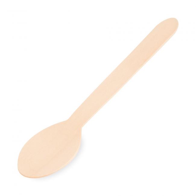 Wooden spoons 16 cm (100 pcs)