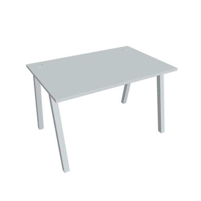 Work table UNI A, 120x75.5x80 cm, gray/grey