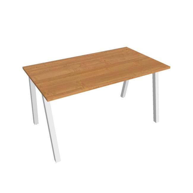 Work table UNI A, 140x75.5x80 cm, alder/white