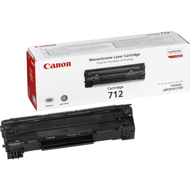 Toner Canon CRG-712 čierny (1 500 str.) pre LBP 3010/3100