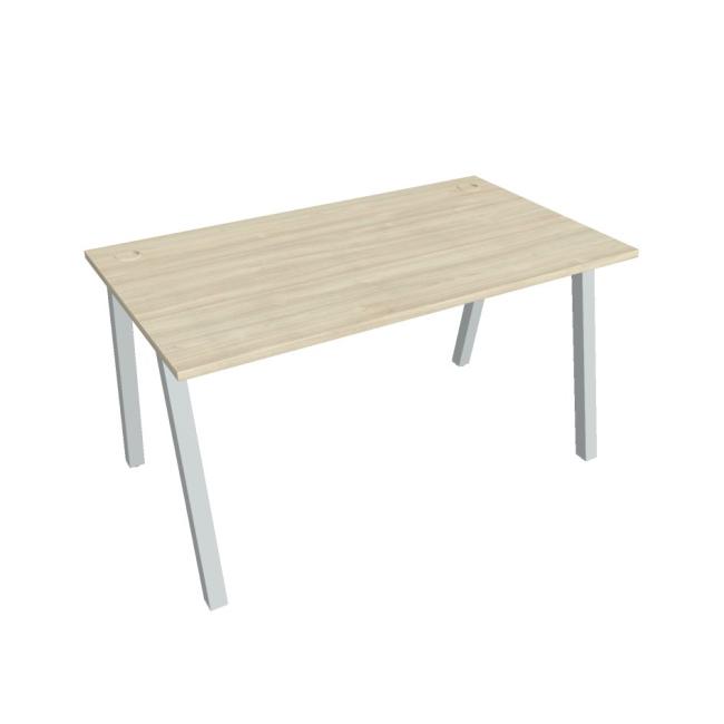 Work table UNI A, 140x75.5x80 cm, agate/grey