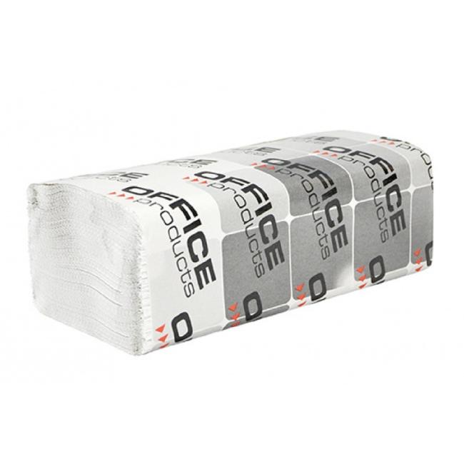Paper towels Office Products ZZ 1-ply white recycled (20 pack.)