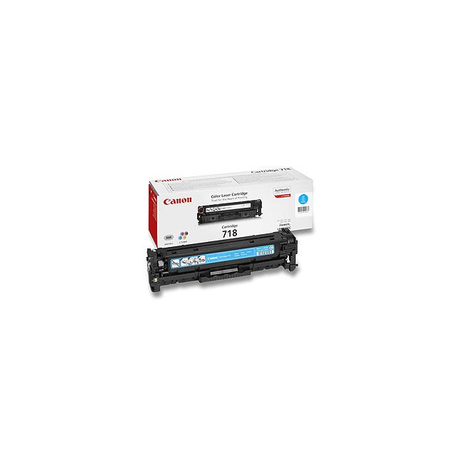 Toner Canon CRG-718 azúrový (2 900 str.) pre LBP 7200 CDN/MF 8330 CDN/8350 CDN