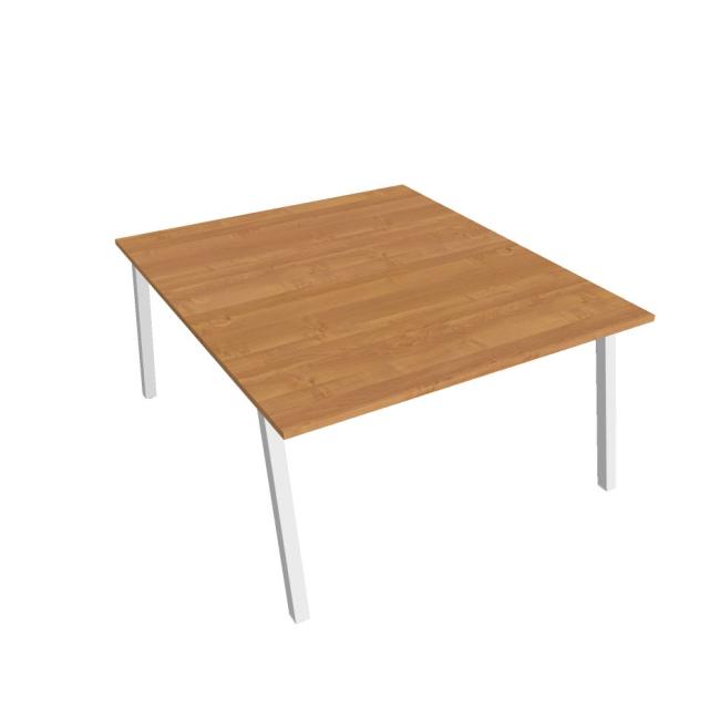Work table UNI A, 140x75.5x160 cm, alder/white