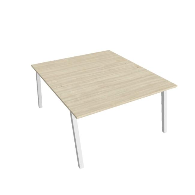 Work table UNI A, 140x75.5x160 cm, agate/white