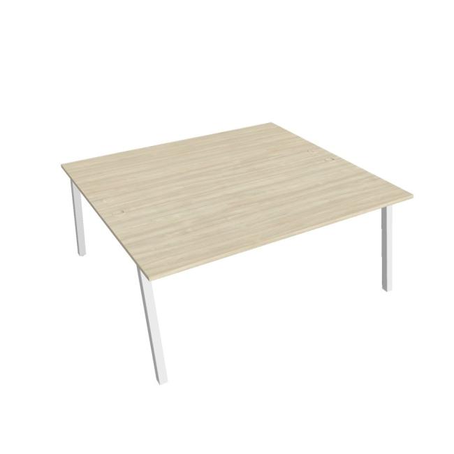 Work table UNI A, 180x75.5x160 cm, agate/white