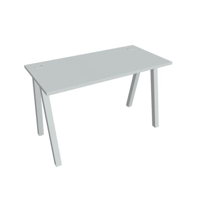 Work table UNI A, 120x75.5x60 cm, gray/grey