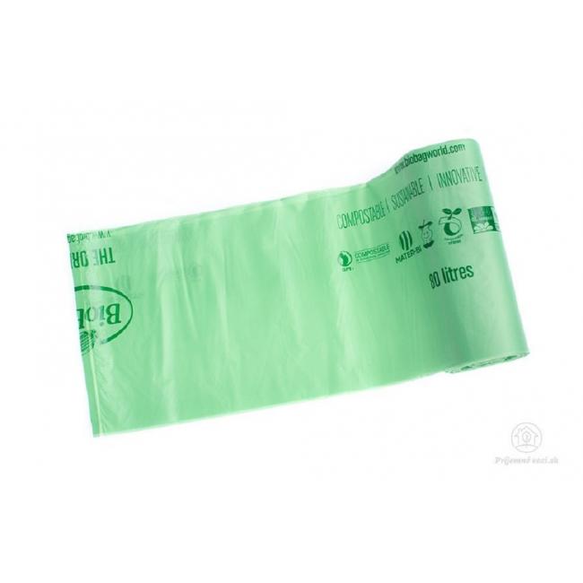 [HY760080] Compostable bags BioBag for waste 80 ℓ extra strong 20 pcs