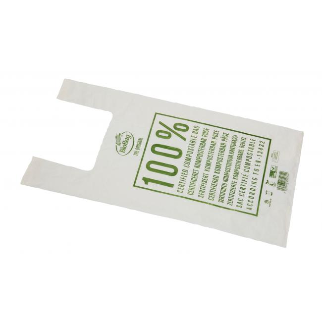 [HY765442] BioBag kompostovateľná taška na nákupy 20 l pevná 30 ks