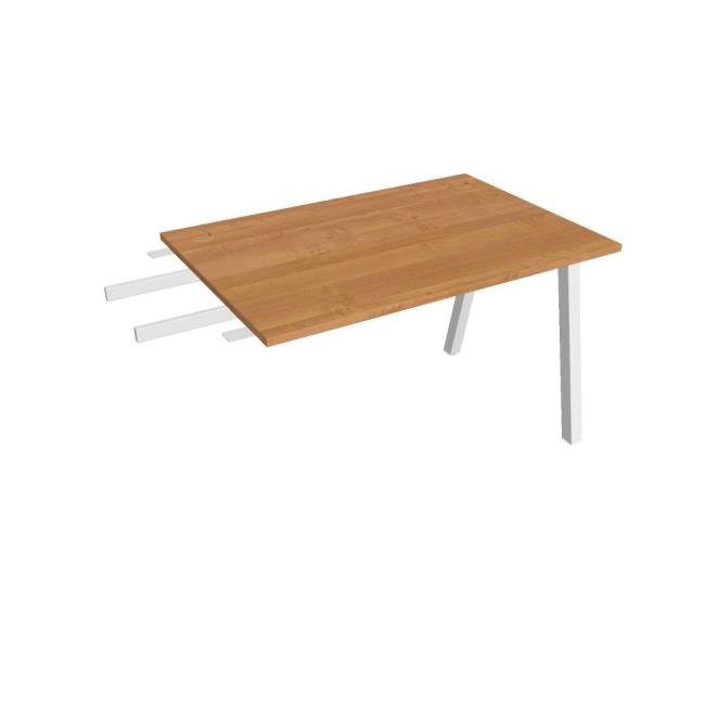 Work table UNI A, vertically chained, 120x75.5x80 cm, alder/white