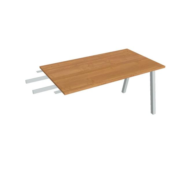 [ON920241] Work table UNI A, vertically chained, 140x75.5x80 cm, alder/grey