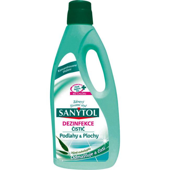 [HY772416] Sanytol disinfectant cleaner for floors and surfaces 1 l eucalyptus