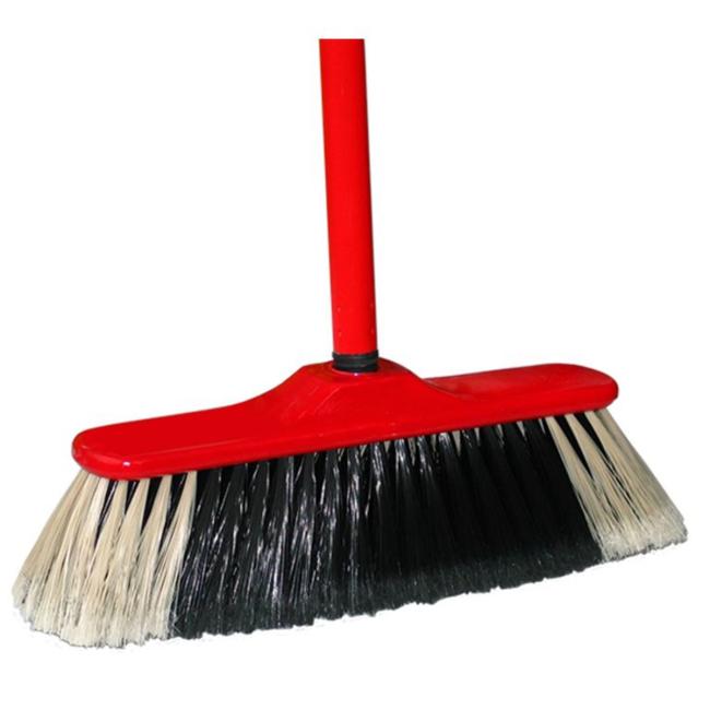 [HY778080] Broom with handle Cedric RIO red