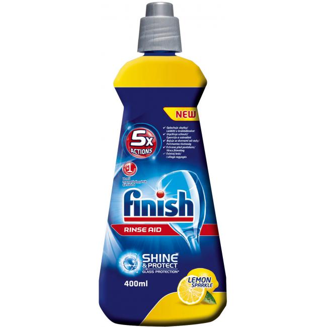 Finish dishwasher rinse aid 400 ml Lemon