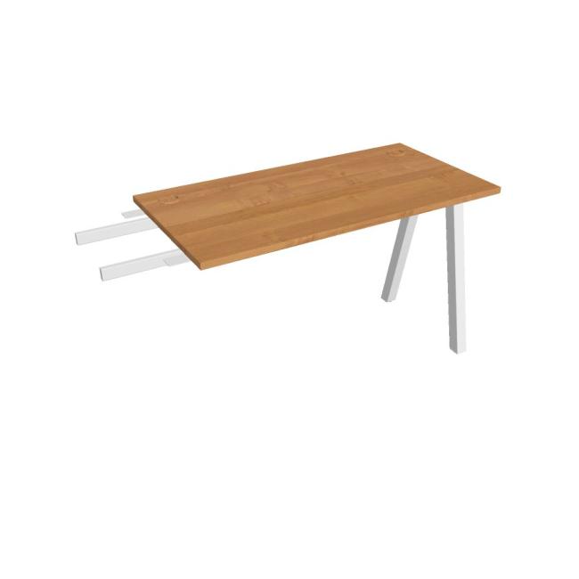 Work table UNI A, vertically chained, 120x75.5x60 cm, alder/white