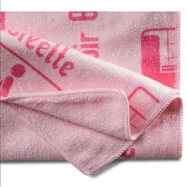 Microfiber towel 40 x 40 cm PINK