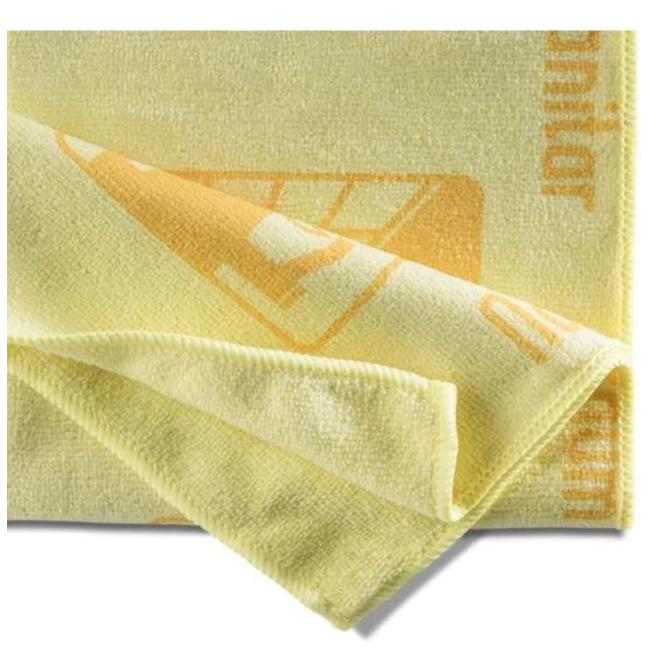 [HY862237] Microfiber towel 40 x 40 cm YELLOW