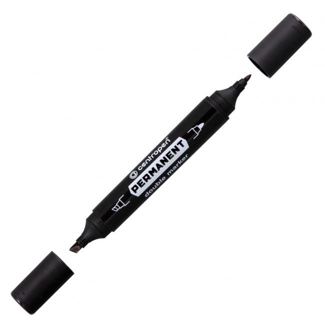 [CE166610] Permanent marker Centropen 1666 double black