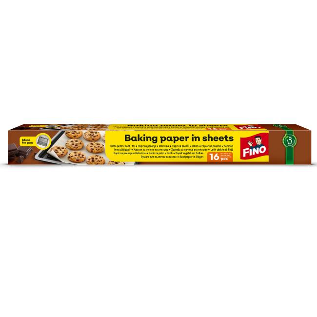 [HY941121] FINO baking paper in sheets 42 x 38 cm, 16 sheets