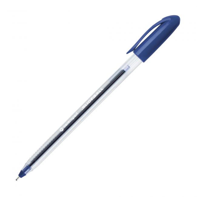 Ballpoint pen Centropen Slideball blue