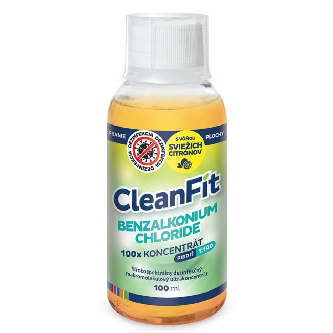 [HY999839] Cleanfit ultraconcentrate - Benzalkonium Chloride disinfectant 100 ml