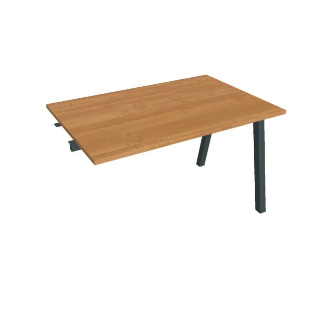 [ON920420] Work table UNI A, extendable. chain, 120x75.5x80 cm, alder/black