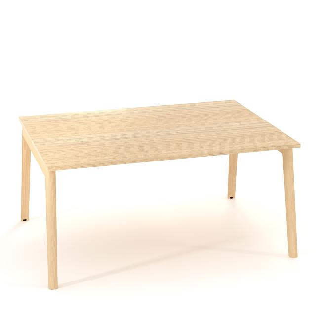 [IR100013] Work tables Bench ALFA ROOT 160x160cm, oak