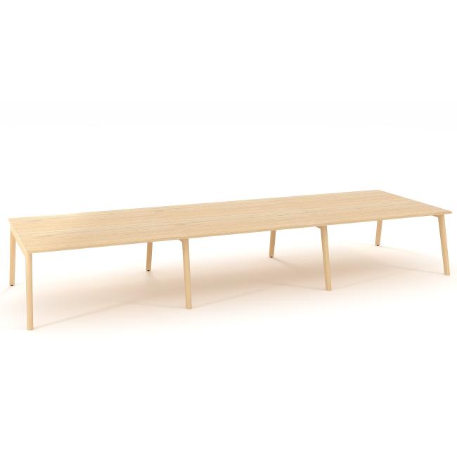 Work tables Bench ALFA ROOT 480x160cm, oak