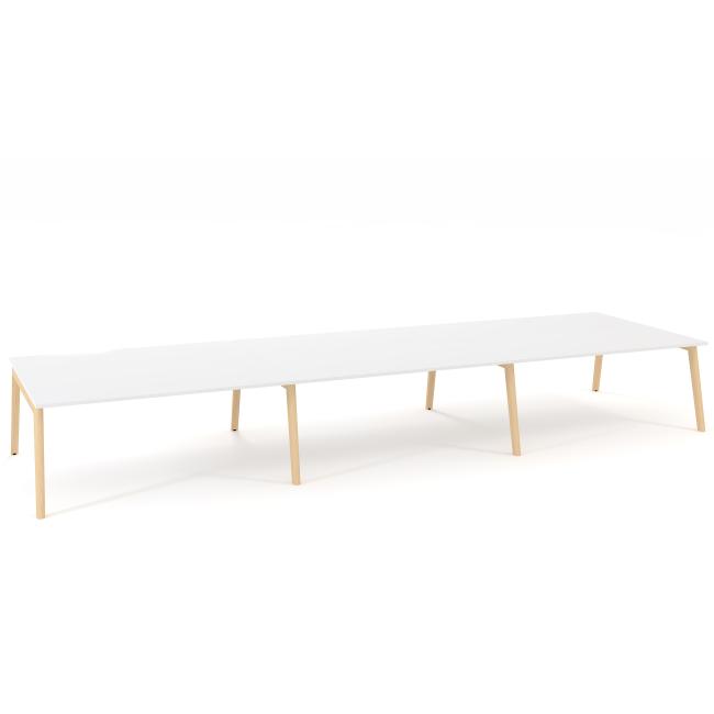 Work tables Bench ALFA ROOT 540x160cm, white