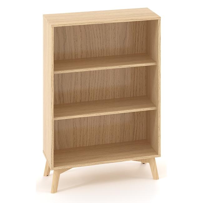 [IR100050] Shelf cabinet ALFA ROOT niche, 2 shelves, 80x45x121.5cm, oak