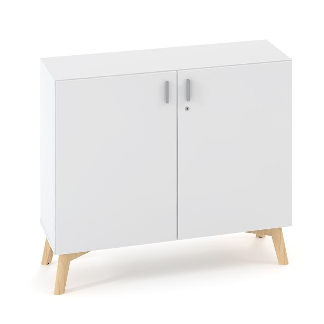 [IR100063] Policová skriňa ALFA ROOT, 1 polica, 100x47x88,7cm, biela