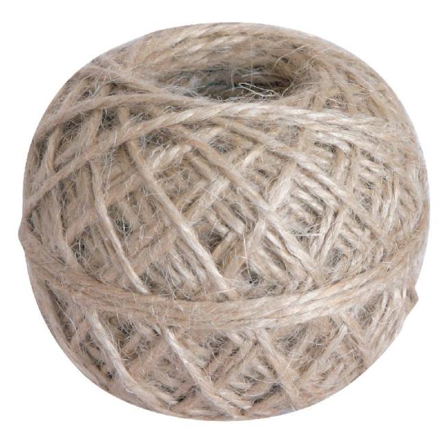 [JU185150] Jute twine 100g 100m (500x2) 1.25mm