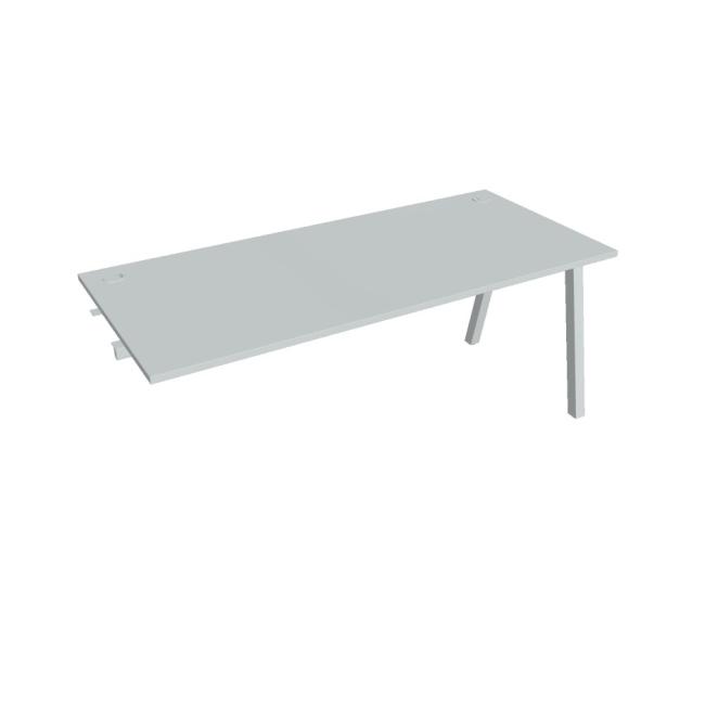 [ON920523] Work table UNI A, extendable. chain, 180x75.5x80 cm, gray/grey