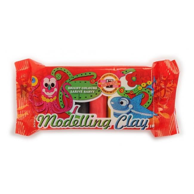 School plasticine 100 g 5-color