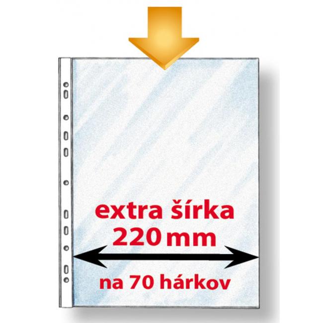 [KP202200] Euroobal Kartón PP economy A4 maxi extra široký 50mic 50ks