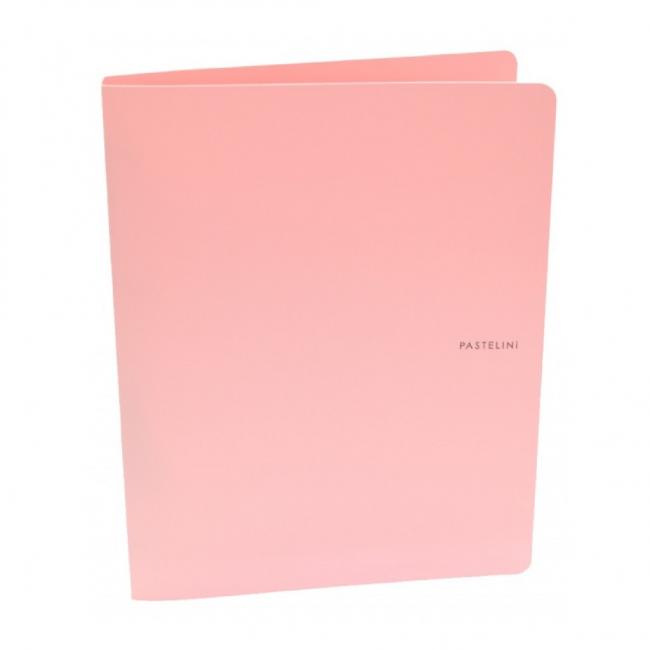 Binder 4-ring Cardboard PP Pastelini PP pink